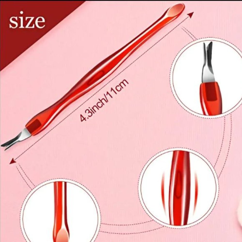 3 Piece Nail Cuticle Trimmer